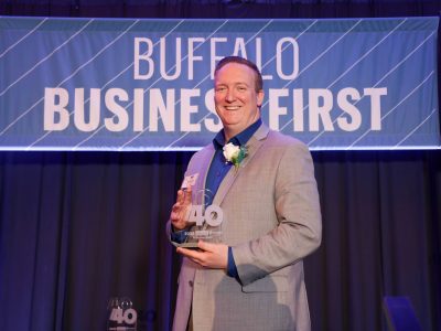 40under Buffalo Business First 40 under 40 event at the Hyatt in Buffalo on Thursday, November 20, 2025. (Photo by Mark Mulville)